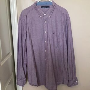Men’s nautica button down shirt size 2Xl EUC